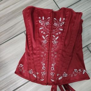 Red Corset Top